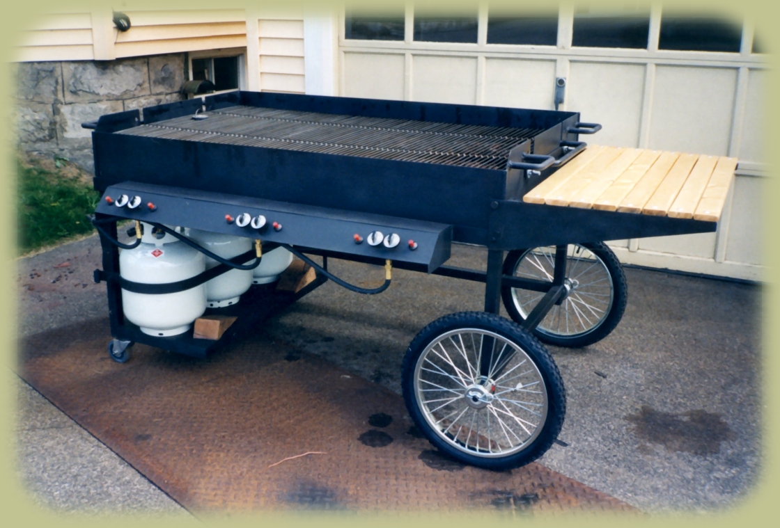 Large Propane Grill, 6 H Burners